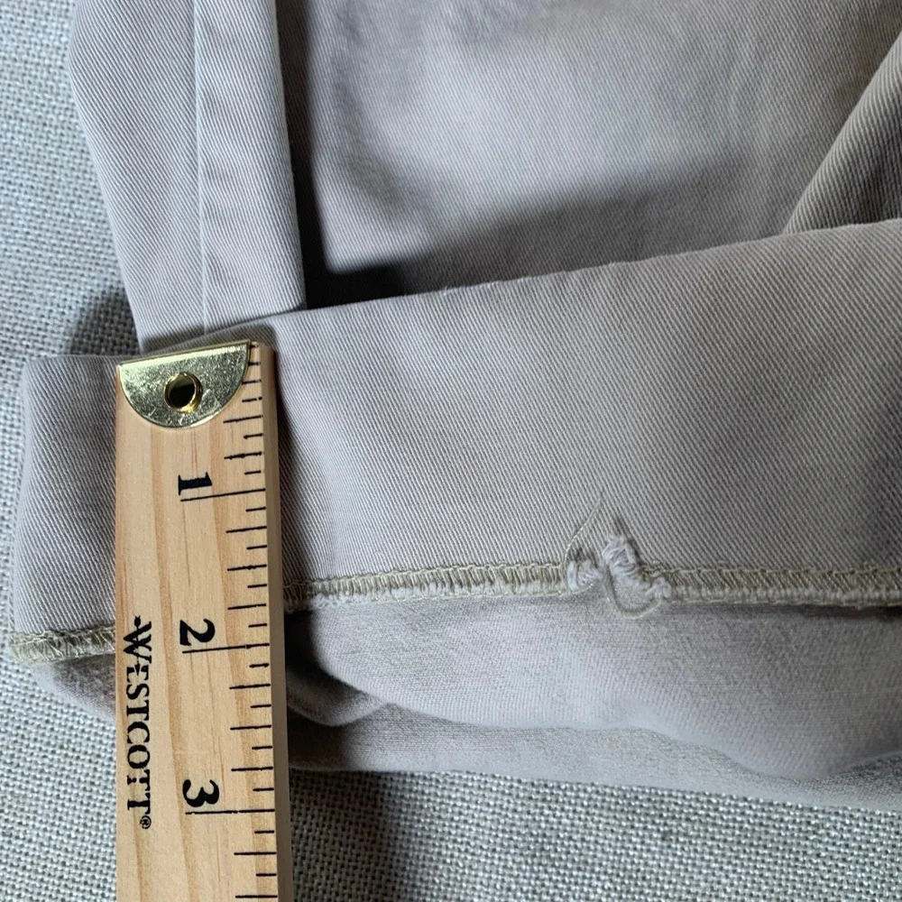 Polo Ralph Lauren Andrew Pant Mens 38x27 Pleated Chino Khaki Tan Cotton Trousers